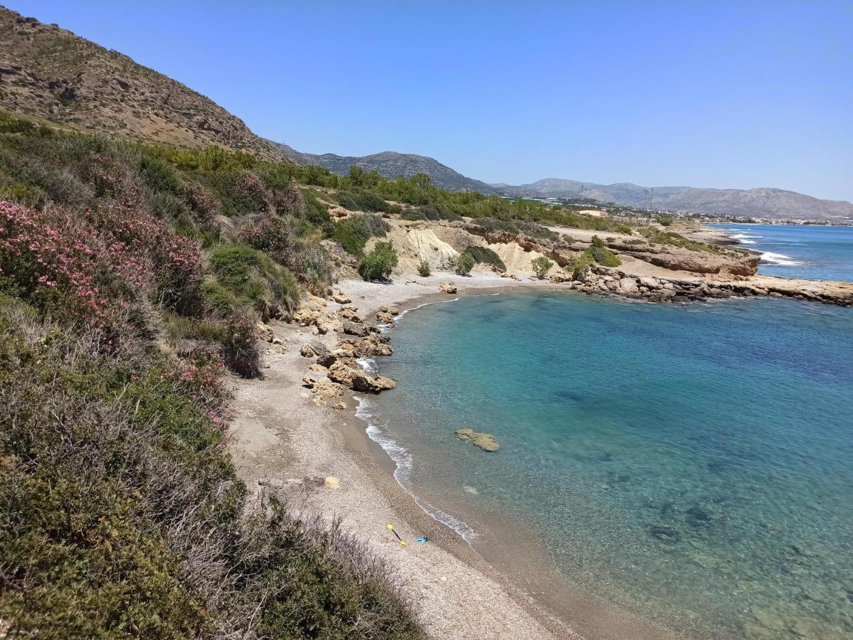 Paradisos Luxury Villas Next To Beach Koutsourás エクステリア 写真