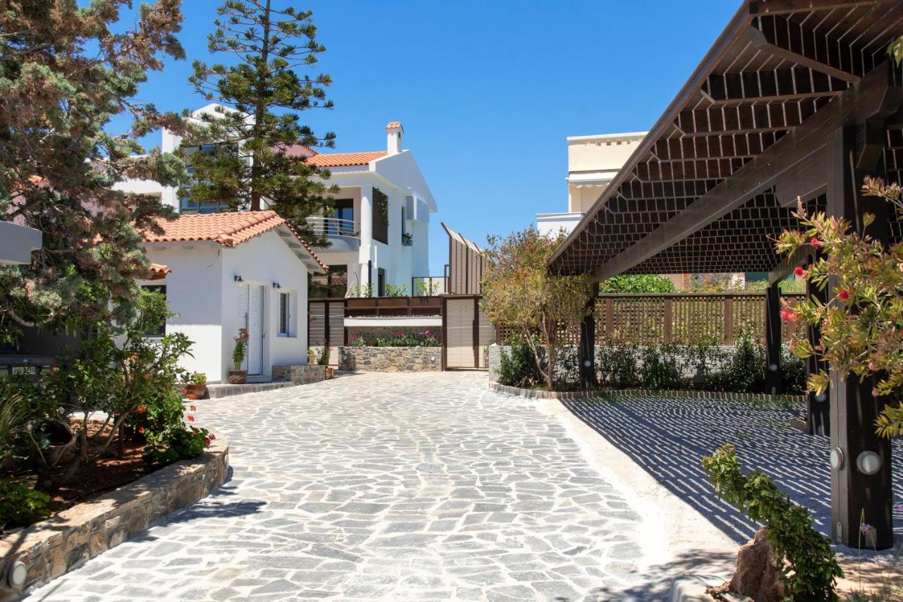Paradisos Luxury Villas Next To Beach Koutsourás エクステリア 写真