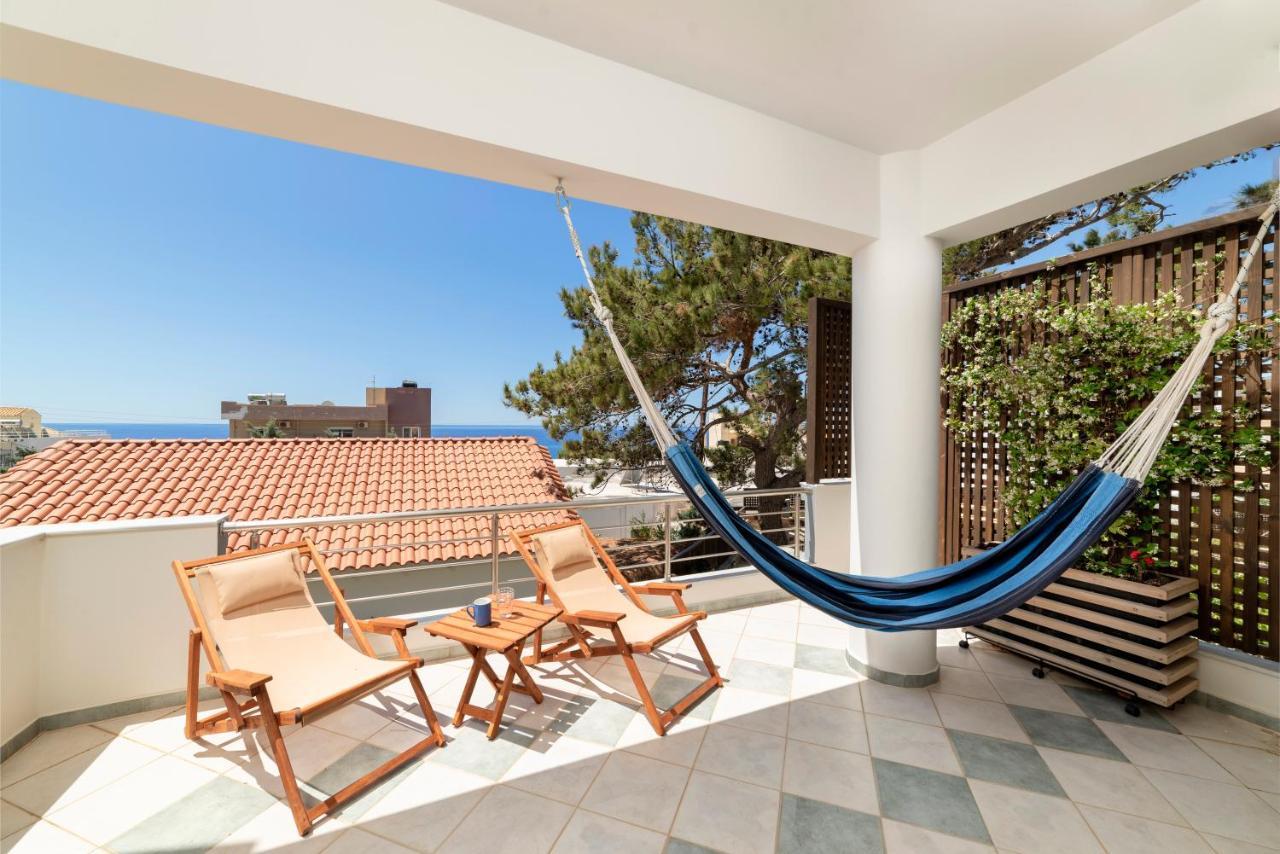 Paradisos Luxury Villas Next To Beach Koutsourás エクステリア 写真
