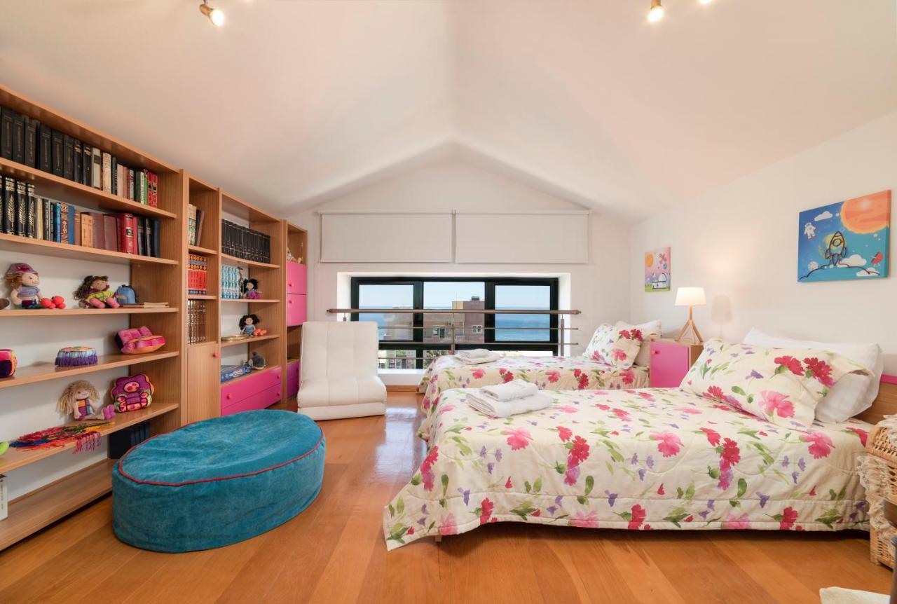 Paradisos Luxury Villas Next To Beach Koutsourás エクステリア 写真