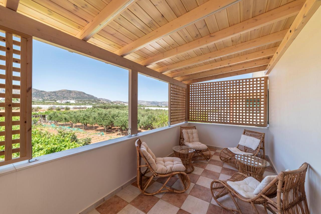 Paradisos Luxury Villas Next To Beach Koutsourás エクステリア 写真